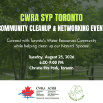 Aug 25, 2026: SYP Toronto: Community Cleanup & Networking