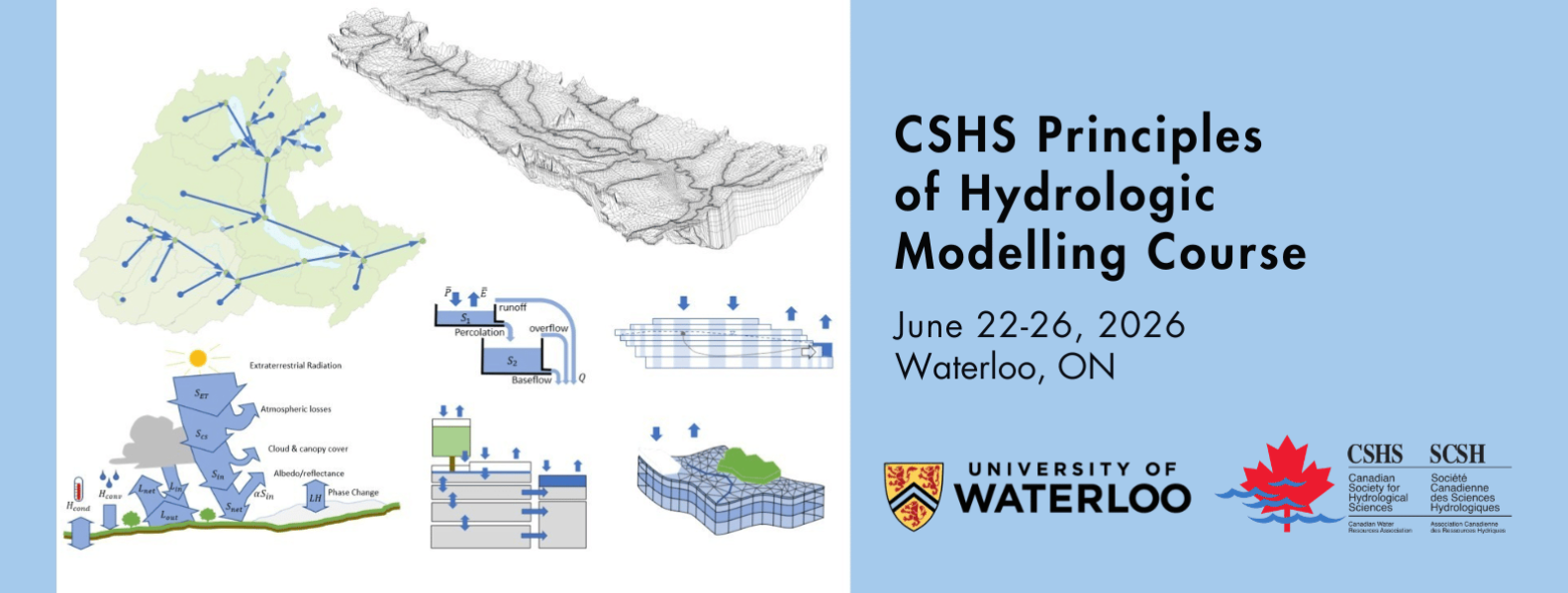 June 22-26, 2026: CSHS: Principles of Hydrologic Modelling Short Course ...
