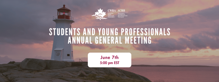 June 7, 2026: SYP: AGM - Canadian Water Resources Association